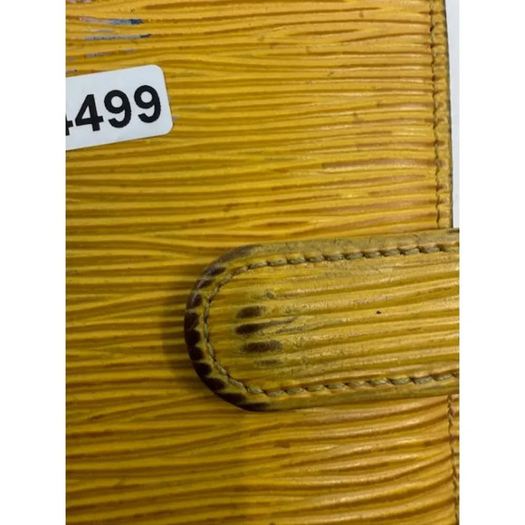 Louis Vuitton Epi Leather Porte Billets Compact Bifold Wallet Yellow Womens - Picture 8 of 11